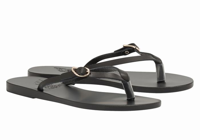 Tong Ancient Greek Sandals Dihalo Leather   | NVX-6153804